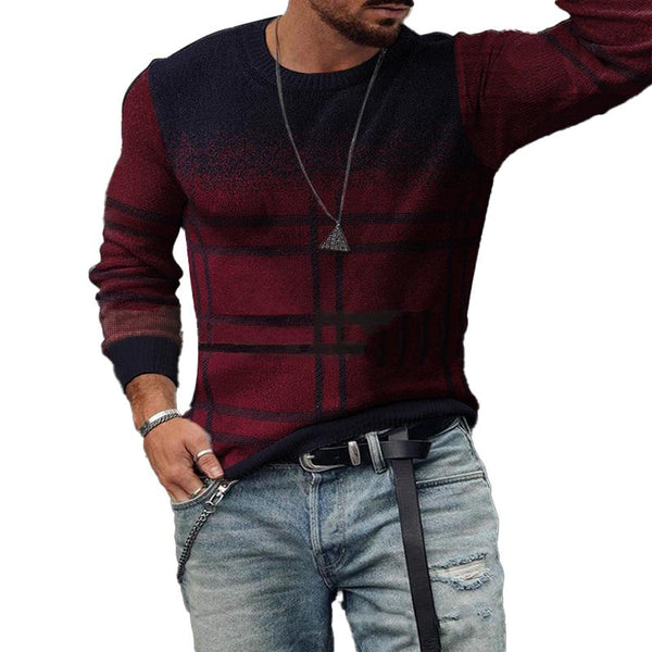 Men's Printed Long Sleeve Sweatshirt 76875303L