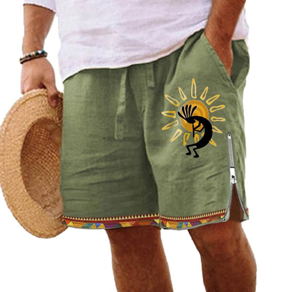 Men's Printed Casual Beach Shorts 26167513L