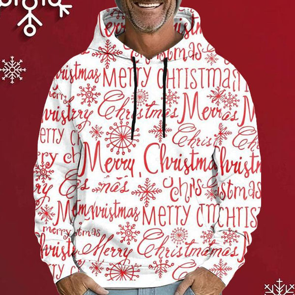 Christmas Crew Neck Casual Sweatshirt 42287301L
