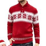 Men's Christmas Jacquard Pullover Sweater 00384715L