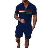 Men's Fashion Polo Shirt Set 90802907YM