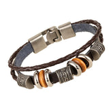 Men's Multi-layered Leather Bracelet 5399221YM