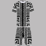 Men's Casual Printed Loose Suit 61729035YM