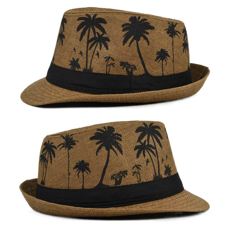 Men's Coconut Tree Breathable Hat 70977737YM