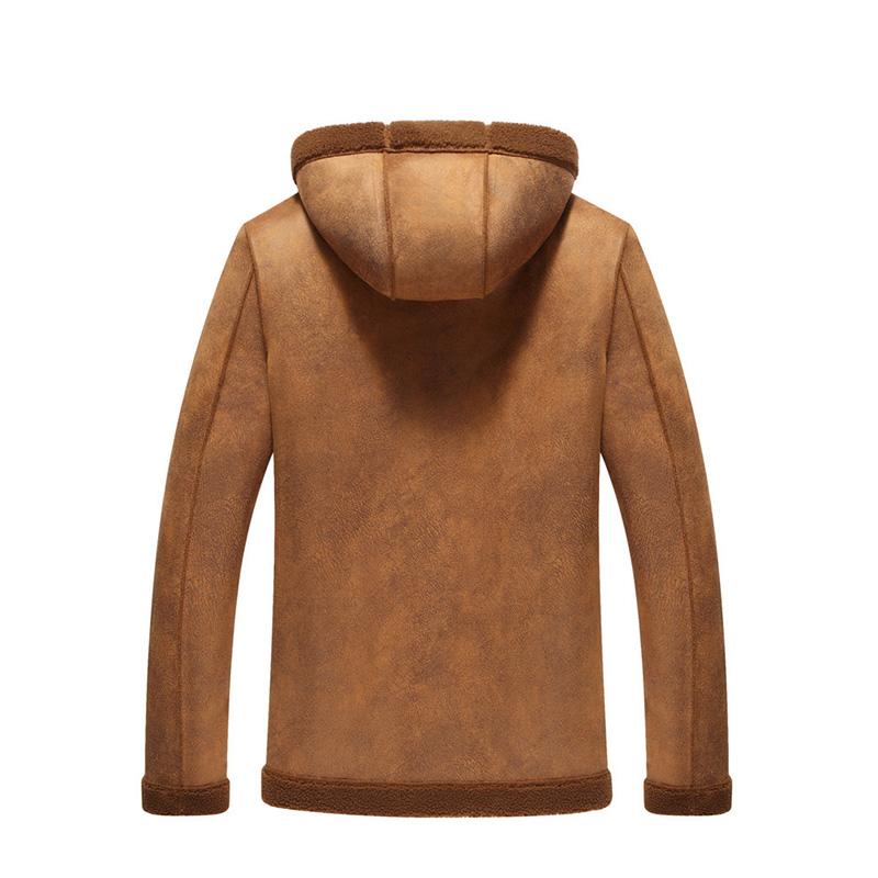 Men's Reversible Grain Fleece Padded Jacket 09190653YM