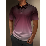 Men's Lapel Casual Short Sleeve POLO 36974982YM