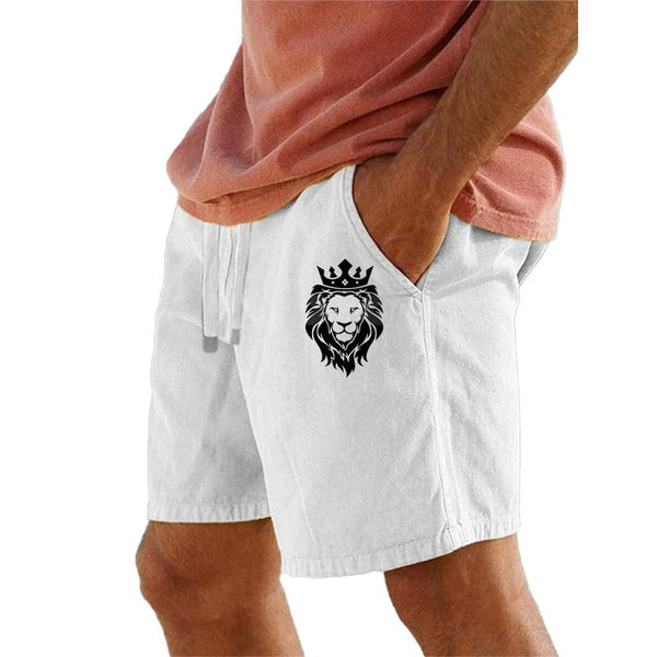 Men's Beach Print Breathable Shorts 57211004YM