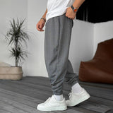 Men's Retro Loose Printed Jogging pants 90924728YY