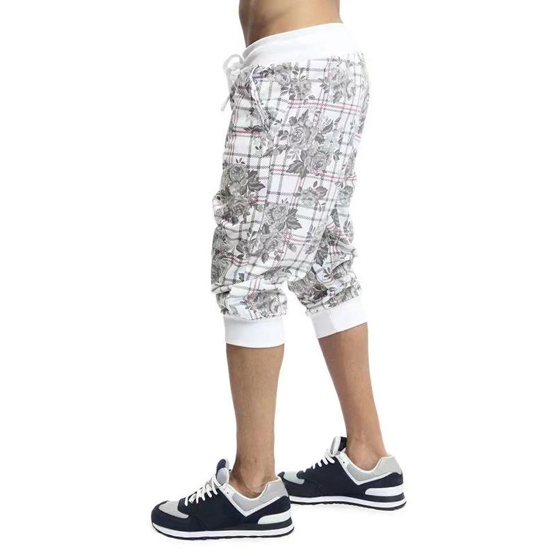 Men's Casual Sports Shorts Loose Printed Shorts 18501774L