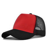 Men's Breathable Solid Color Baseball Cap 22022549YM