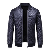 Men's Fit Biker Pu Leather Jacket 42701664YM
