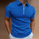 Men's Lapel Casual Polo Shirt 37643454L