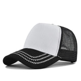 Men's Breathable Solid Color Baseball Cap 22022549YM