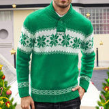 Men's Christmas Jacquard Pullover Sweater 00384715L