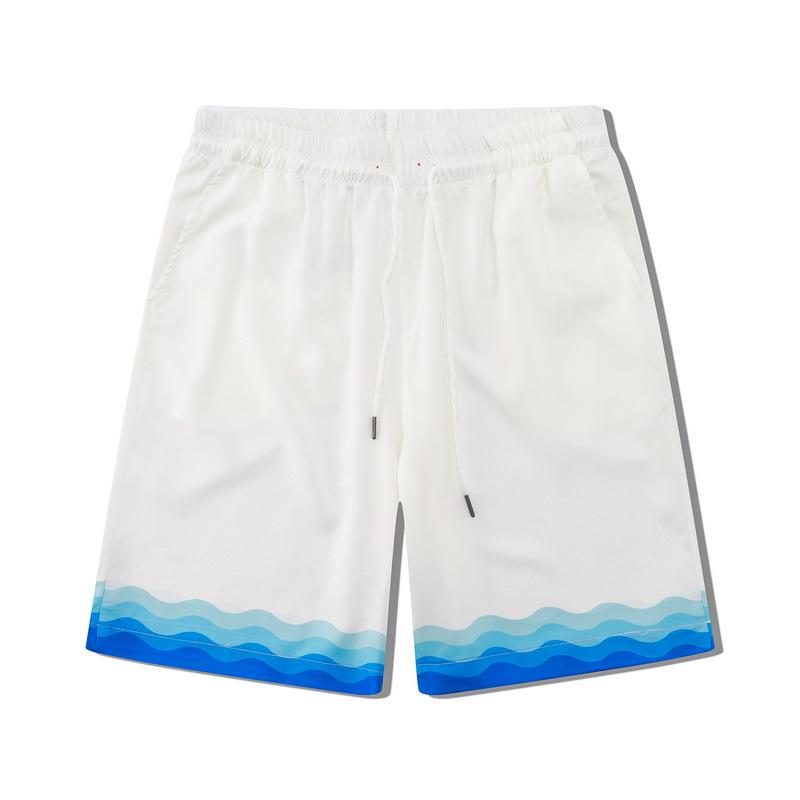 Men's 2 Pice Retro Printed Hawaii Short Sleeve Shirt and Shorts Sets 22873625YY