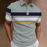 Men's New Short-sleeved POLO Shirt 13010132YM
