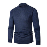 Men's Round Neck Thick Knitted Sweater 66602956YM