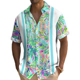 Men's Printed Short Sleeve Shirt 74438606YY