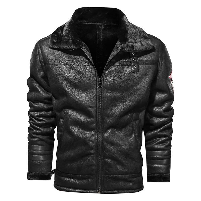 Men's Fur Vintage Jacket 07622008YM