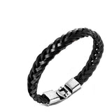Stylish Handwoven Leather Bracelet 68230784YM