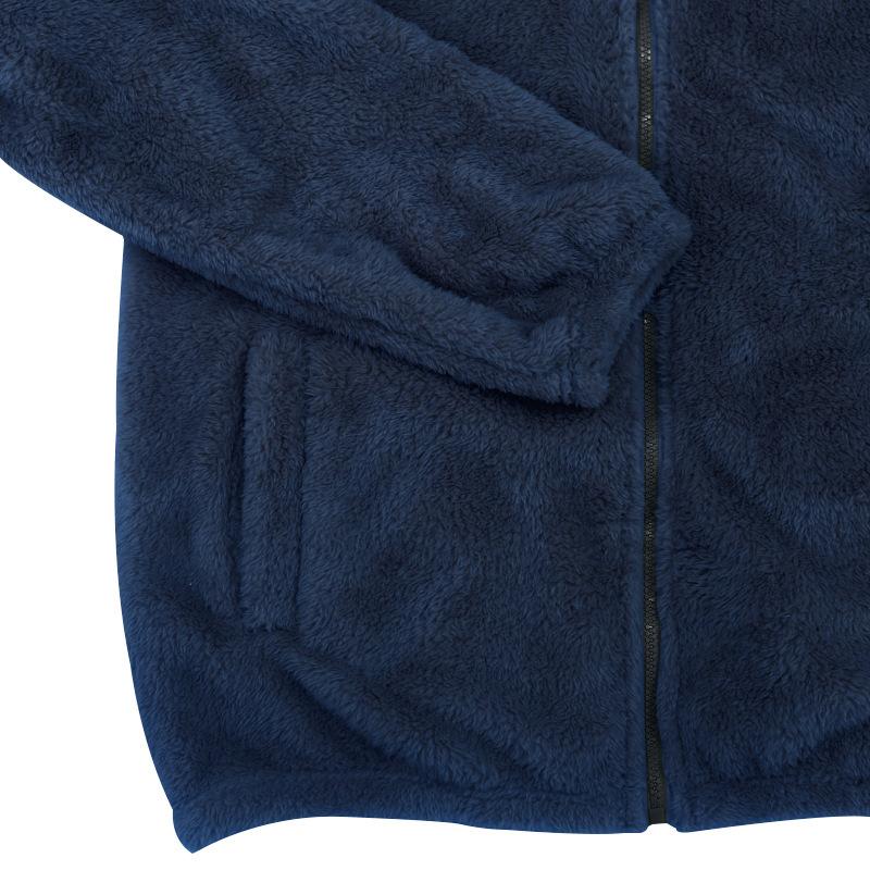 Men's Double Sided Velvet Hooded Jacket 82236518YM