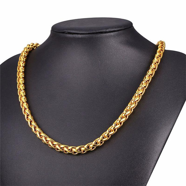 Men's Golden Keel Necklace 27291425YM