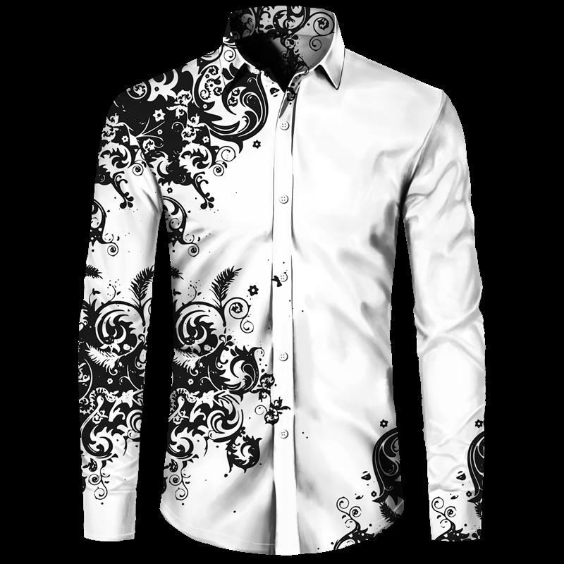 MEN'S NEW LUXURY VINTAGE SHIRTS 65639907YM