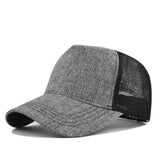 Men's Breathable Solid Color Baseball Cap 22022549YM