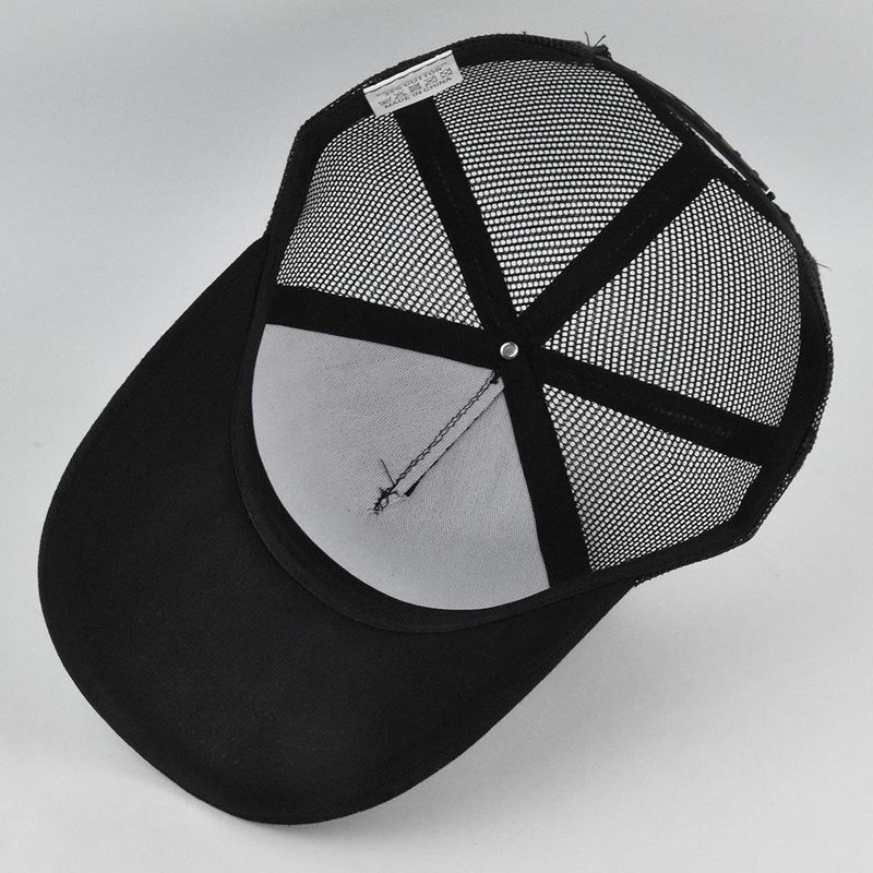 Men's Breathable Solid Color Baseball Cap 22022549YM