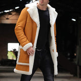 Men's Thickened Faux Fur Coat 31812216YM