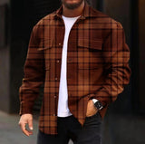 MEN'S FASHIONABLE CASUAL CORDUROY JACKET 60376041YM