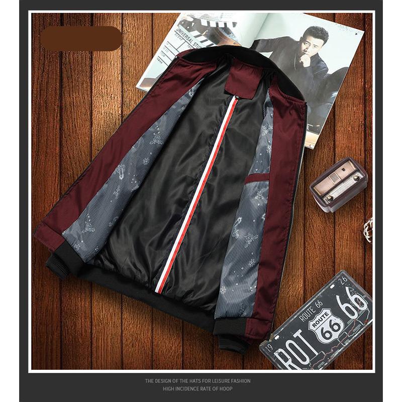 Men's Long Sleeve Urban Collar Jacket 21784315YM