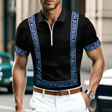 Men's Fashion Short Sleeve Polo Shirt 71975666YM