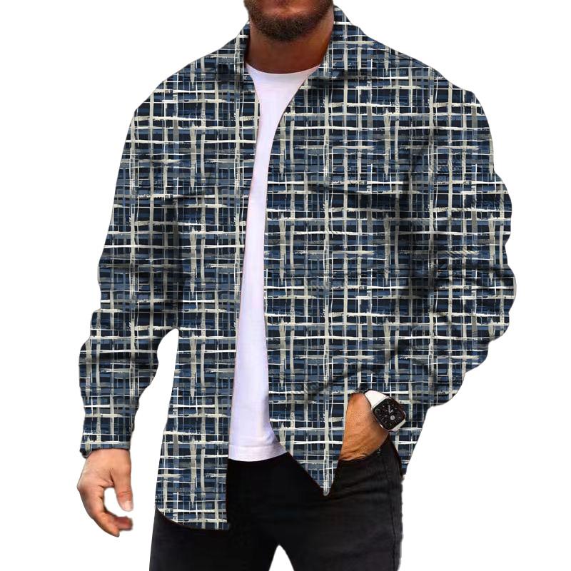 MEN'S FASHIONABLE CASUAL CORDUROY JACKET 48591329YM