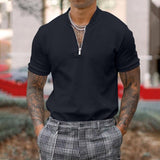 Men's Fashion Short Sleeve POLO Shirt 08247352YM