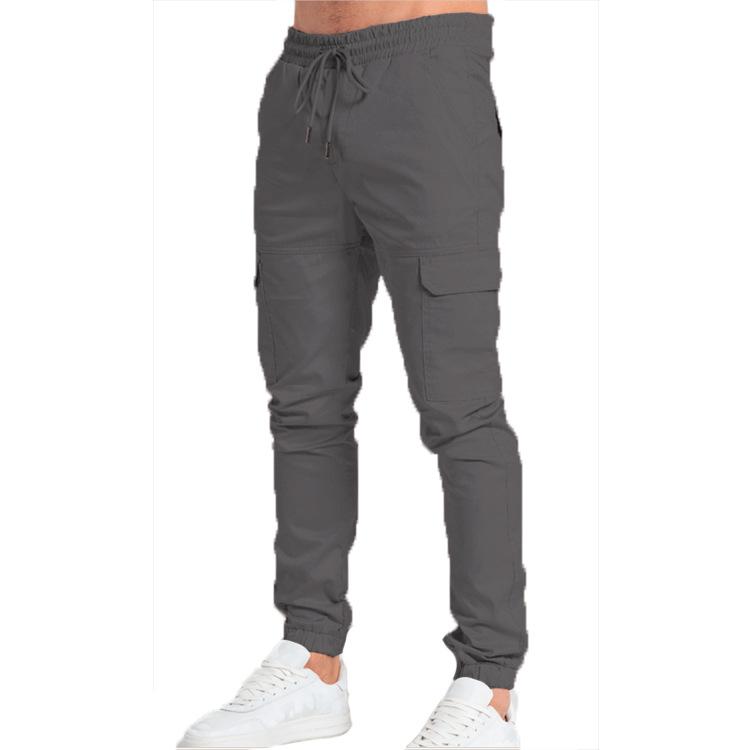 Men's Casual Slim Trousers 01162053YM