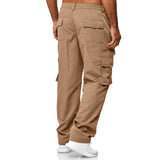 Men's Loose Straight Cargo Trousers 11741252YM