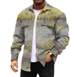 MEN'S FASHIONABLE CASUAL CORDUROY JACKET 30471150YM