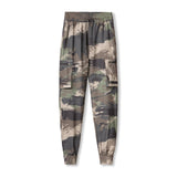 Men's Quick-drying Camouflage Loose Overalls 35325291YM