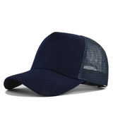 Men's Breathable Solid Color Baseball Cap 22022549YM