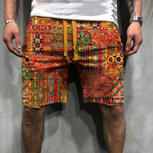 Men's Fashion 3d Printed Casual Shorts 43719802YY