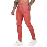 Men's Slim Fit Trousers Straight Casual Pants 29710339L
