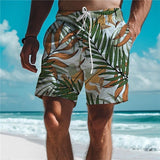 Men's 3D Printed Hawaii Beach Shorts 83241418YY