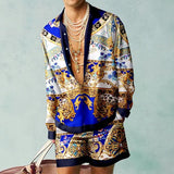 MEN'S SHIRT SHORTS SUIT 80715991YM