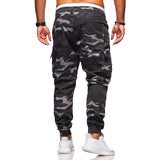 Men's Camouflage Lace Casual Sports Cargo Pants 07351394L