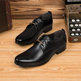 Men's Lace-up Casual Business Leather Shoes 24826944L