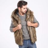 Men's Faux Fur Vest 44162999YM