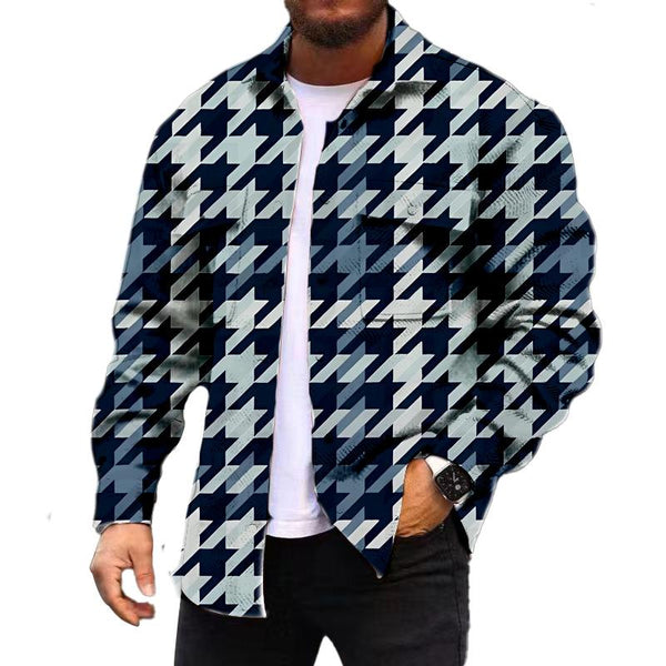 Men's Fashionable Casual Corduroy Jacket 89221919YM