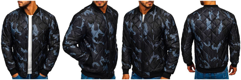 Men's Loose Camouflage Cotton Jacket 05513082YM