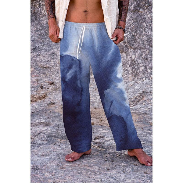 Men's Gradient Tie Dye Casual Pants 66766966YM